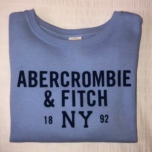 Abercrombie Blue Crew Neck💙